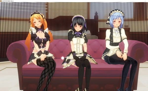 3D定制女仆 V1.12 官方简体中文电脑版本 资源更新 一键畅玩