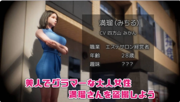 盗撮代行 秘密拍摄 Taking pictures secretly PC版本 SLG类型 PC端 中文汉化 高速通道